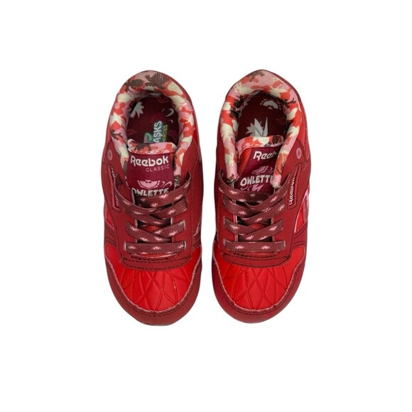 Reebok PJ Masks Owlette Power Heroes Kids Sneakers Red Pink Size 6 - Picture 6 of 9
